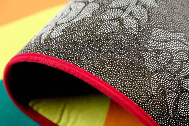 Радужный напольный коврик декор для детской комнаты милый Противоскользящий