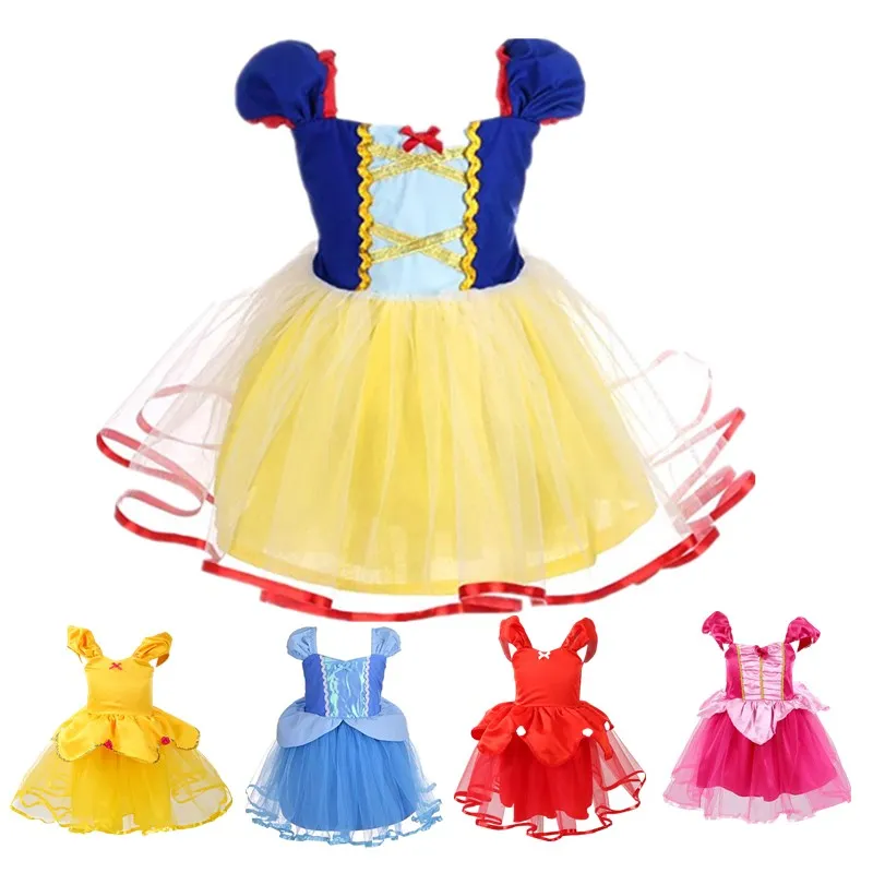 2019 Kid Baby Girls Princess Snow White Tutu Dress Wedding Party for Toddler Girl Birthday Halloween Christmas | Детская одежда и