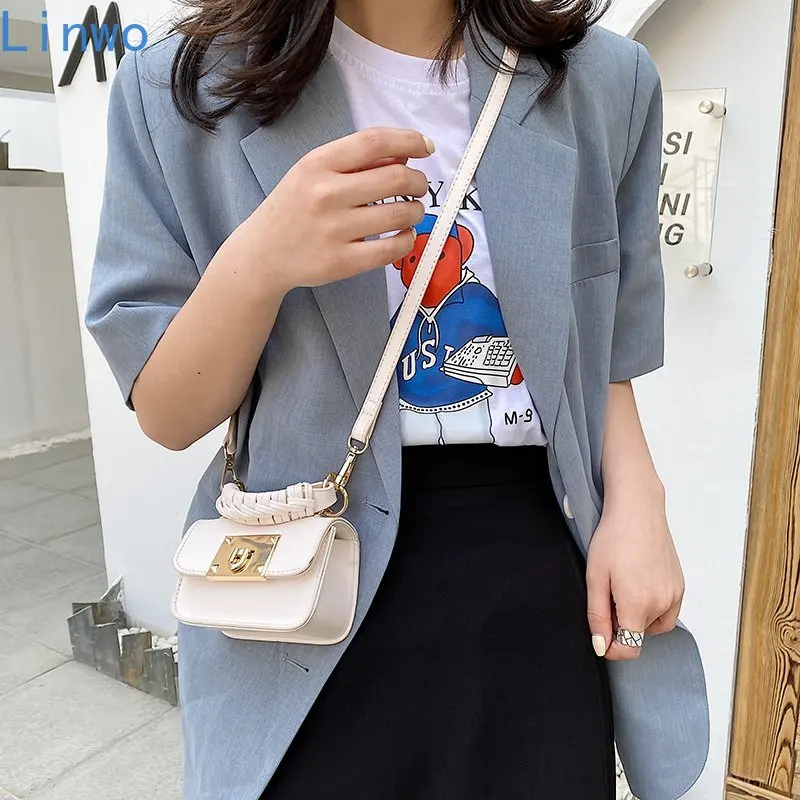 

LINWO Solid Color Crossbody Bags Women 2021 New Fashion Casual Brand Ladies Shoulder Bag Purses and Handbags Sacs Pour Femmes