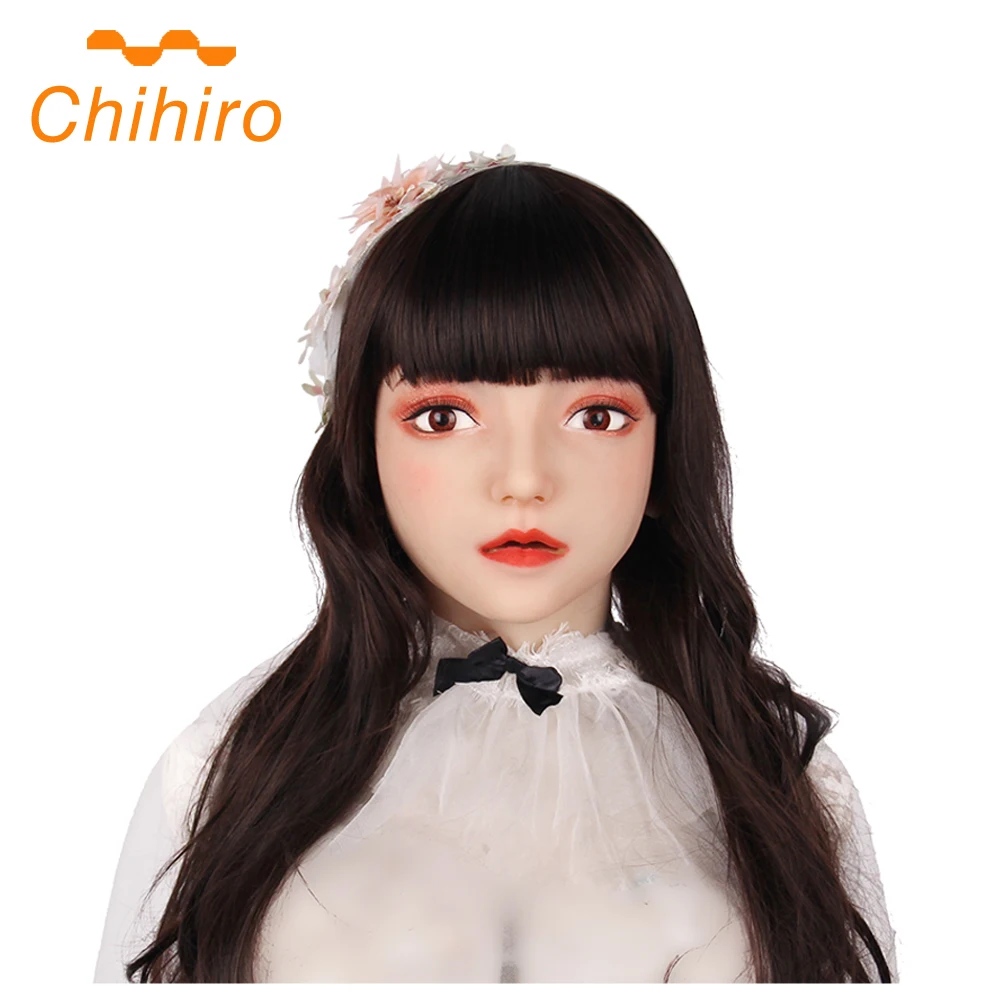 Мягкая силиконовая Реалистичная женская маска Emily для макияжа ручной работы