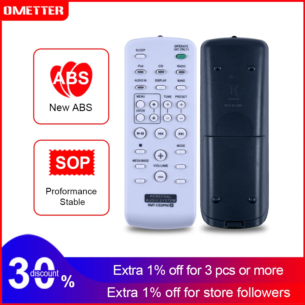 Аудио пульт дистанционного управления для sony RMT CS2iPAD CS2IPA ZS S2IP Ung teleconmando|Пульты ДУ| |