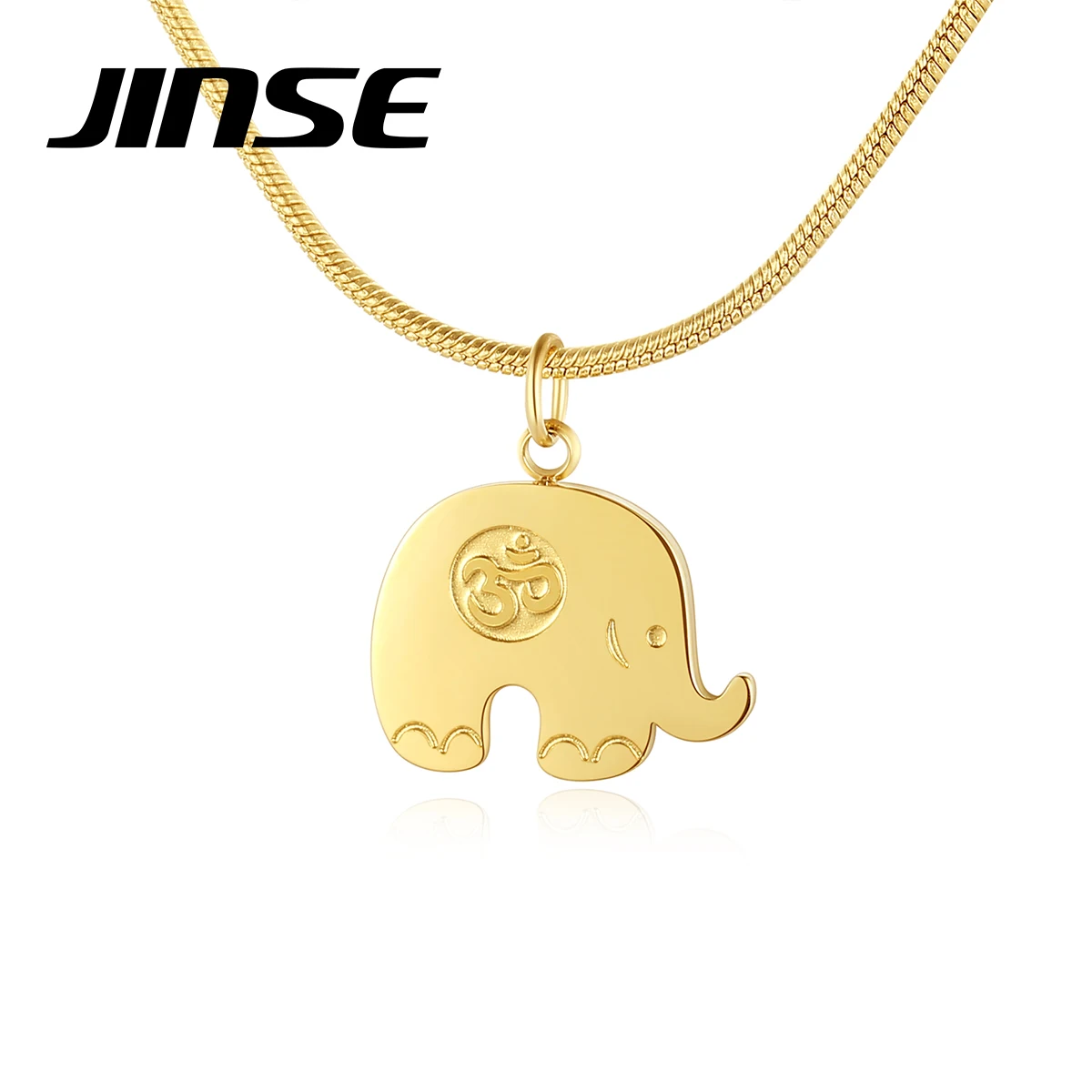 

Новое модное милое ожерелье JINSE с подвеской из искусственной кожи 316L, золотые украшения в стиле бохо, женские подарки