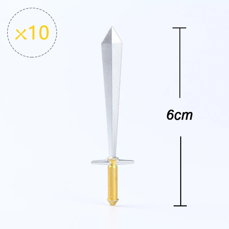 Аксессуары для оружия 10 шт./лот щит молоток топор меч лук стрела двухсторонний