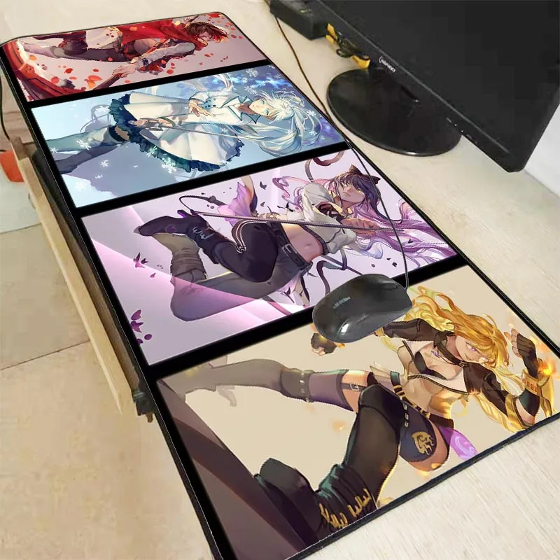 Mairuige Moon RWBY Рубиновая роза большой коврик для мыши PC компьютерный коврик Размер для 300*800/400*900 см большой игровой коврик для мыши коврик