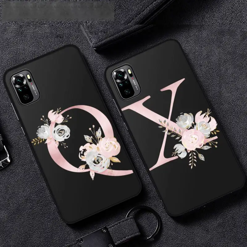 

Acronym flower Design high quality Phone Case For Huawei P40 P20 P30 Mate 40 20 10 Lite Pro Nova 5t P Smart 2019