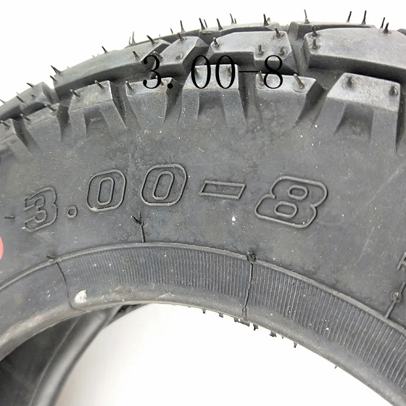 outer tire Высокое качество 3,00-8 шины и внутренняя труба 4PR шины подходят для газовых и электрических скутеров складские транспортные средства мини мотоцикл - Цвет: outer tire