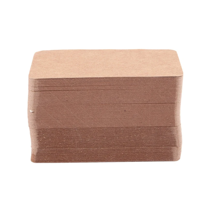 100 коричневый крафт-этикетка бумажная бирка пустая багажная карта вечерние