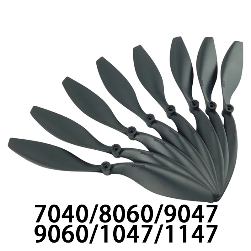 

5pcs/lot HY propeller big hole 5045/6030/7060/8043/7040/8060/9047/9060/1047/1147 for RC Airplane