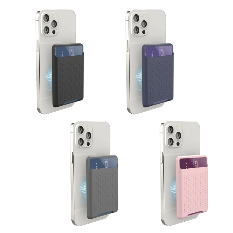 

Credit Card Holder with Phone Stand Phone Card Case and Money Clip for Apple 12