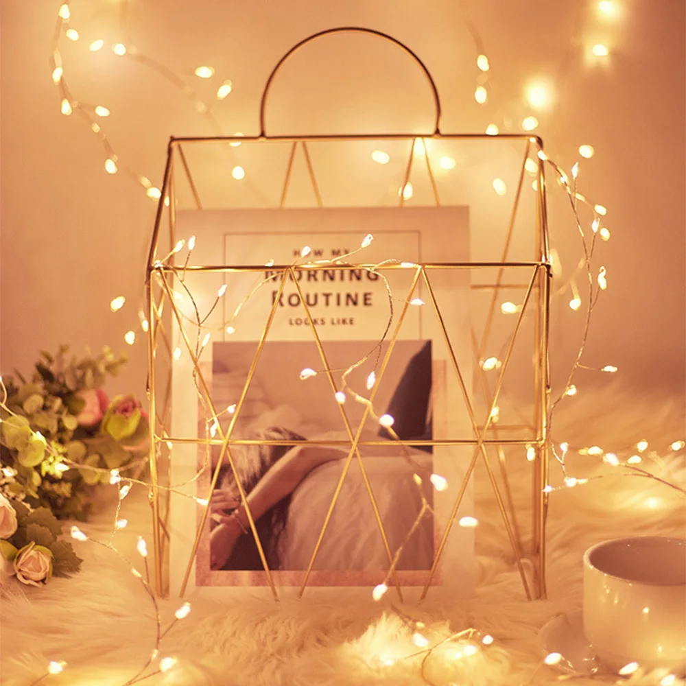 

Светодиодная Водонепроницаемая гирлянсветильник, 6 м, 200 ламп, 24 В