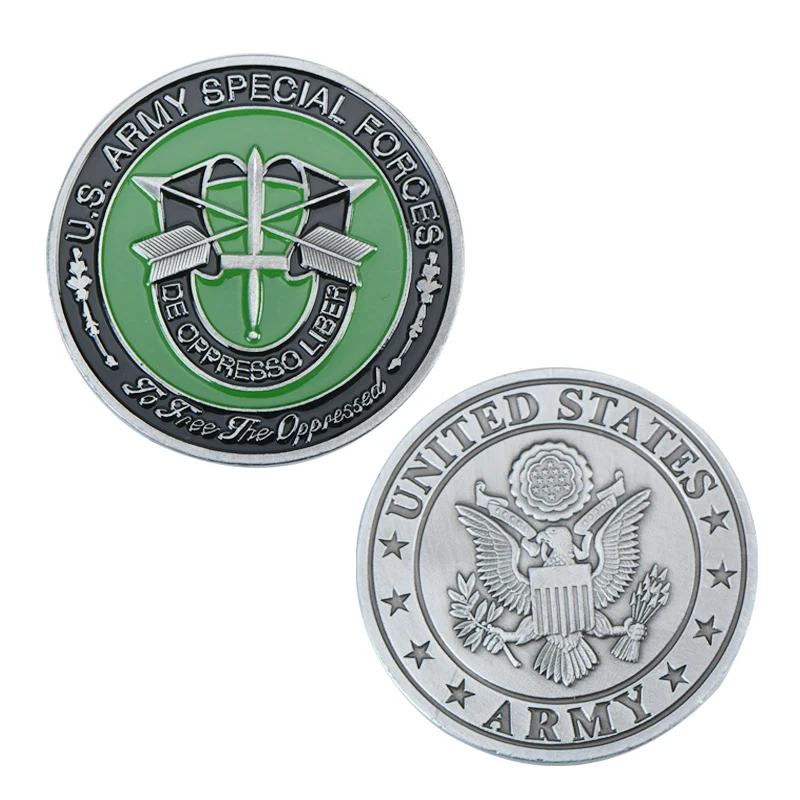 coin 3 WR армия США Военные позолоченные монеты коллекционные с монетницей Air Force темно-синяя сувенирная монета подарок для мужчин дропшиппинг - Цвет: coin 3