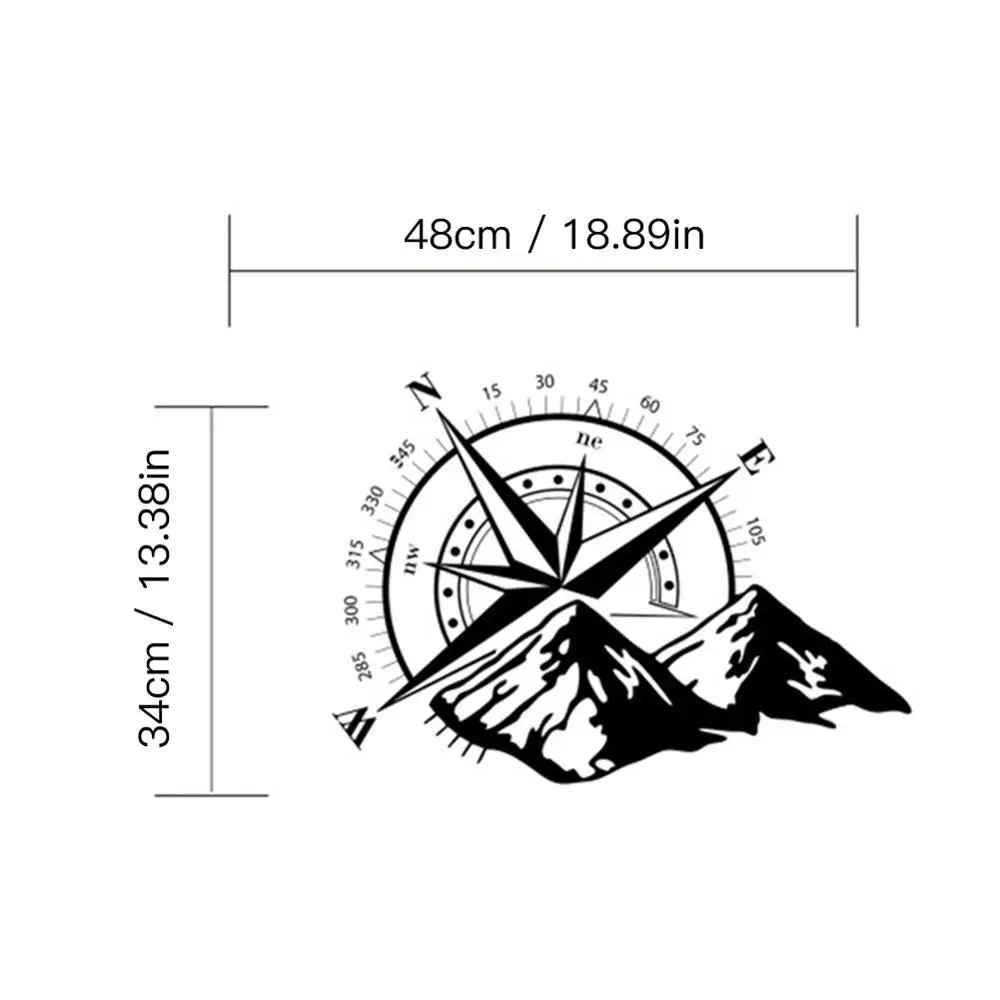 Новинка 100% Виниловая наклейка для автомобиля черная графическая внедорожника