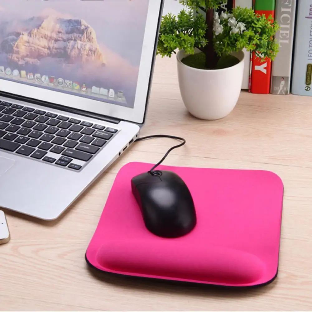 

Anti-slip Soft Sponge Wrist Rest Mouse Pad For Mat Mice Pad Computer Durable Comfy Mouse Mat with Wrist Rest PC Accessory