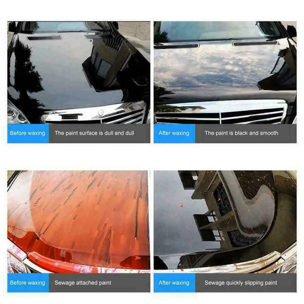 Автомобильный Воск кристаллическое покрытие твердый глянцевый воск Carnauba новый