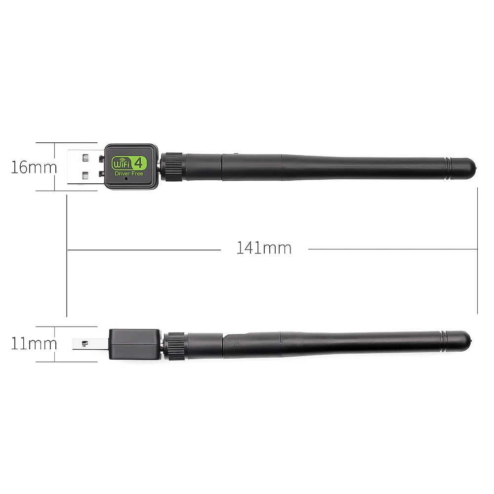 Беспроводной USB адаптер Wi-Fi 2 дБ сетевая карта ключ 150 Мбит/с 802.11b/G/N LAN Карта