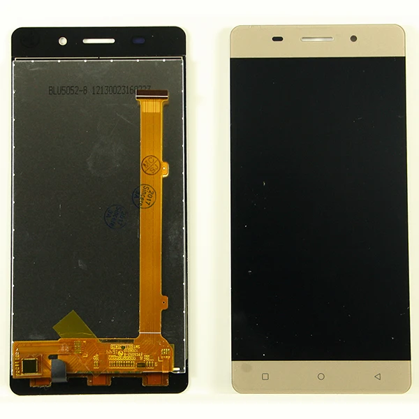 Дисплей для Highscreen Power Ice в сборе с тачскрином Золото | Мобильные телефоны и