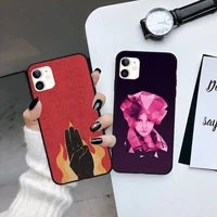 hunger games phone case for iphone 13 7 8 11 12 x xs xr pro max samsung a s 9 71 10 plus mini mobile bags coque cover shell