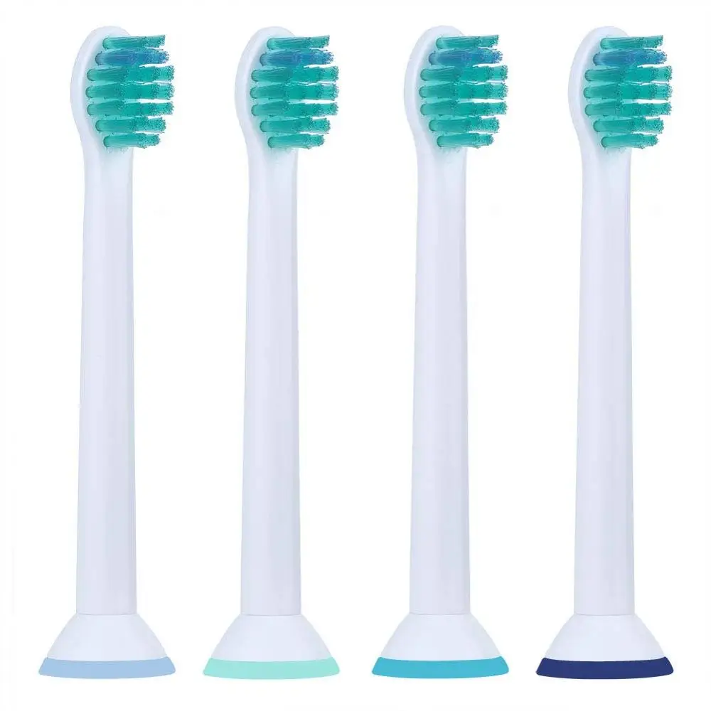 8 шт. HX6024 сменные насадки для зубных щеток для Philips Sonicare подходит для Sonicare Kids ProResults Алмазная Чистящая мягкая щетина белого цвета