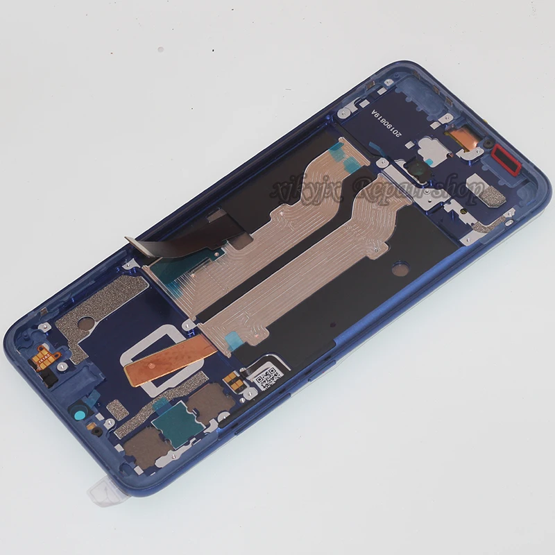 Original Amoled Display For ZTE AXON 10 pro LCD display Touch Screen Digitizer Assembly for axon 10 pro 4G 5G OLED with frame