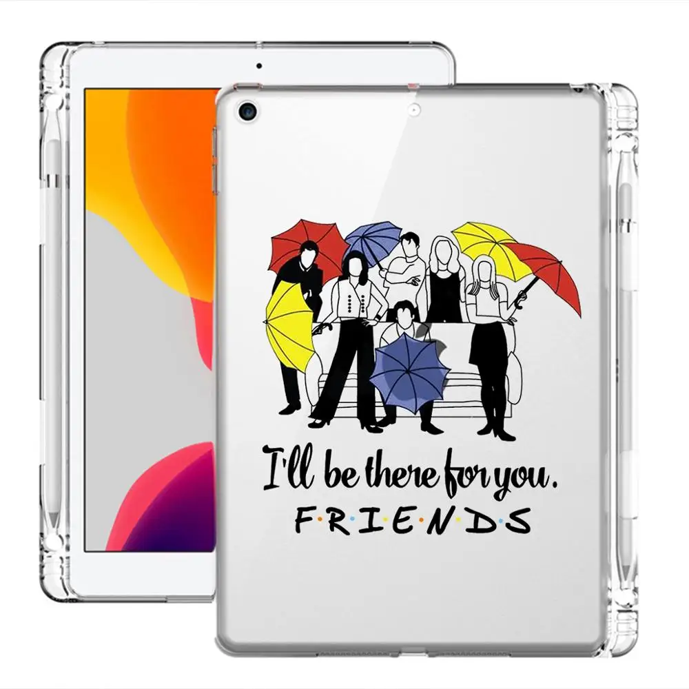 ТВ друзей Прозрачный чехол для ipad Pro 11 2020 мини на возраст 1 2 3 4 5 с карандашом