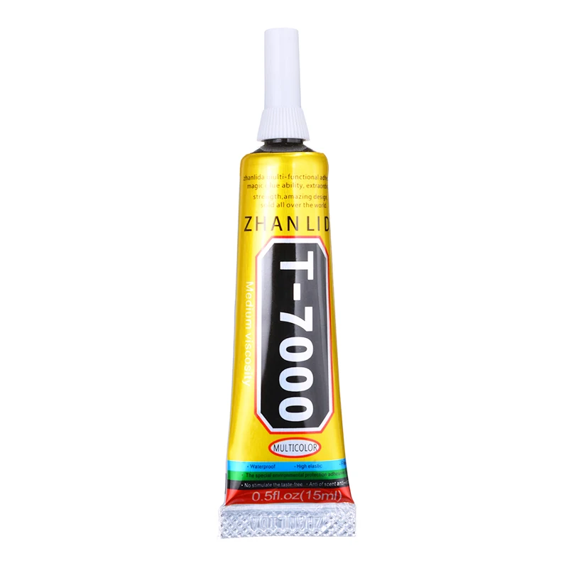 

New Arrival T7000 15ml Black Super Adhesives Glue Speaker Parts Professional Smartphone Frame Surrounds Repair Accessories