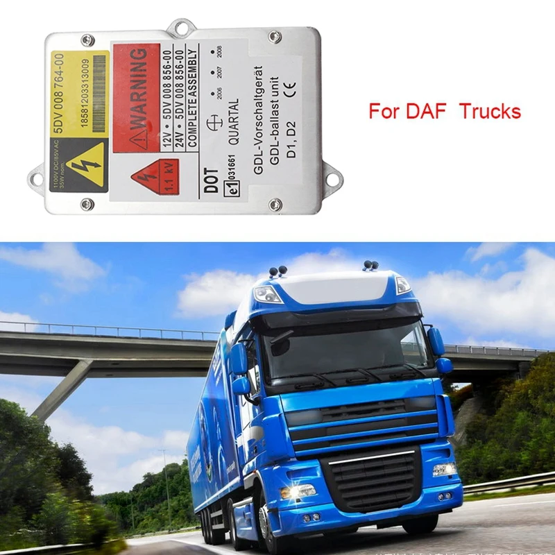 Ксеноновый балласт 5DV008856-00 5DV008764-00 24 В для фар DAF XF95 XF105 больших транспортных