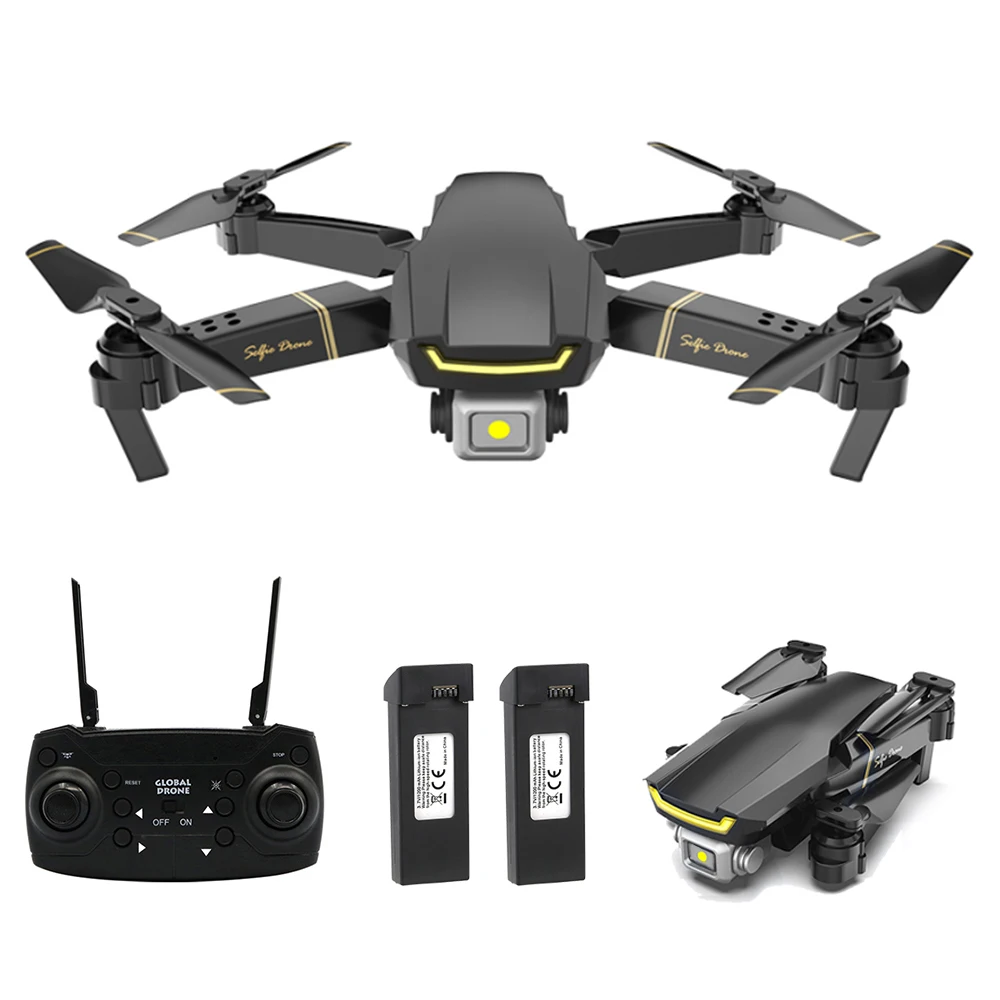 Мини-Дрон игрушки GW89 Радиоуправляемый Дрон с камерой 1080P Wifi FPV Gesture Фото Видео удержание высоты складной Радиоуправляемый квадрокоптер Дрон для детей - Color: No camera 2B