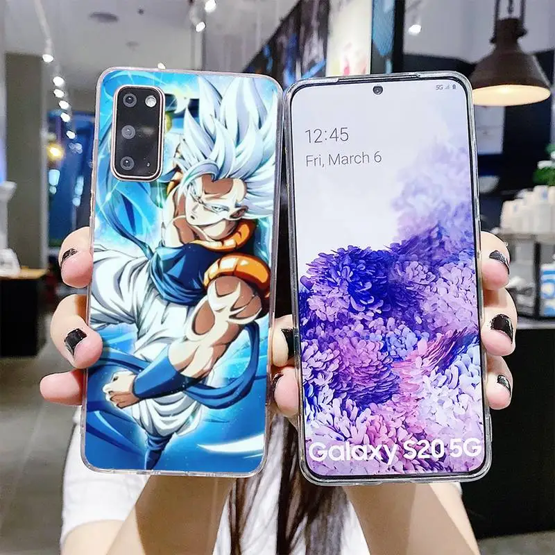 

Anime D-Dragon Ball Goku Phone Case For Clear&S Samsung Galaxy S5 S6 S7 S8 S9 S10 S20 Edge Plus Lite 2019 2020