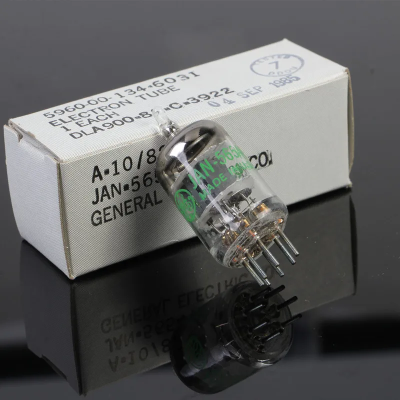 2PCS New US GE 5654W Tube Valve Vacuum Replace 6J1 / 6m1 EF95 403A 6AK5 403B CV4010 for Amplifier Preamp | Обустройство дома