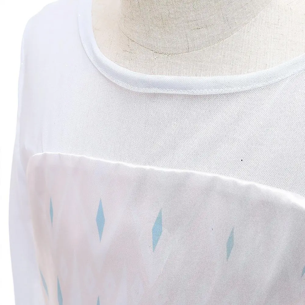 Girls Dress Summer 2 Elsa Dresses For Costume Elegant Princess Carnival Cosplay Party Children Clothing 3 8 10 YearS | Детская одежда и