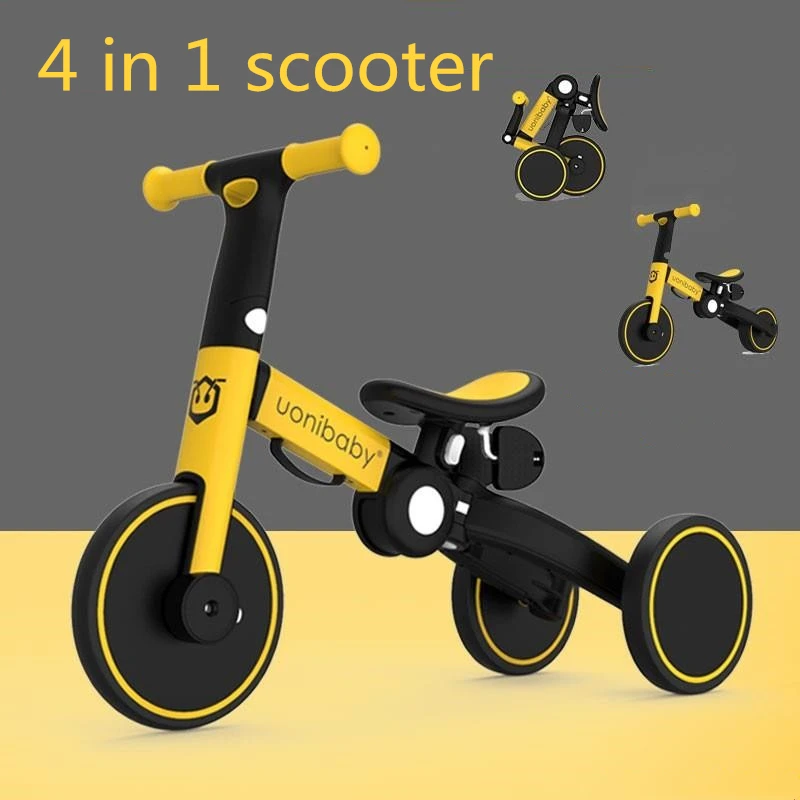

Детский трехколесный скутер, От 1 до 6 лет, детский Балансирующий велосипед, легкая складная детская коляска, дропшиппинг