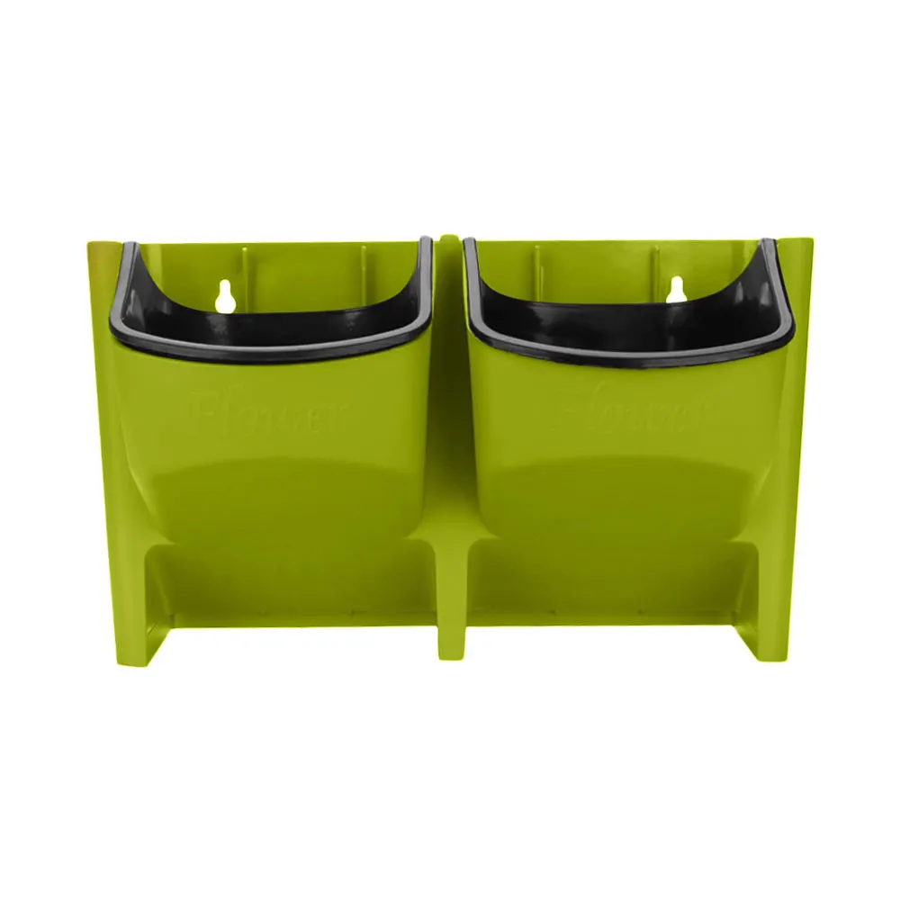 

Wall-mounted Green Plant Pot Three-dimensional Plant Wall Greening Hanging Flower Pot Background Wall Home Garden Decoration