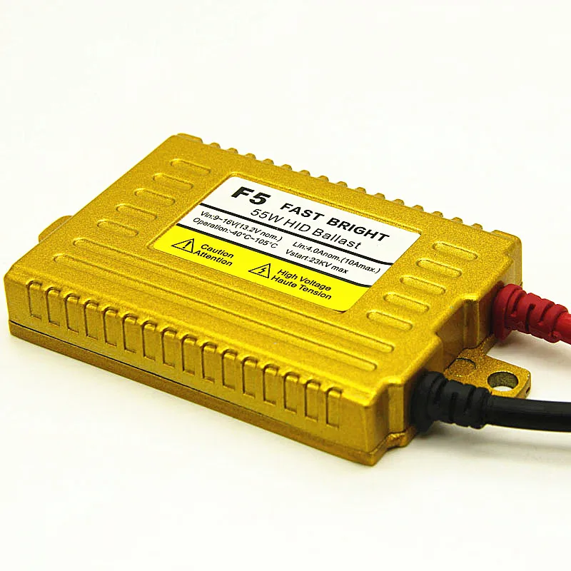 2 шт. 55 Вт Золотой hid балласт для ксенона H7 H11 9005 9006 H4 комплект переоборудования фар