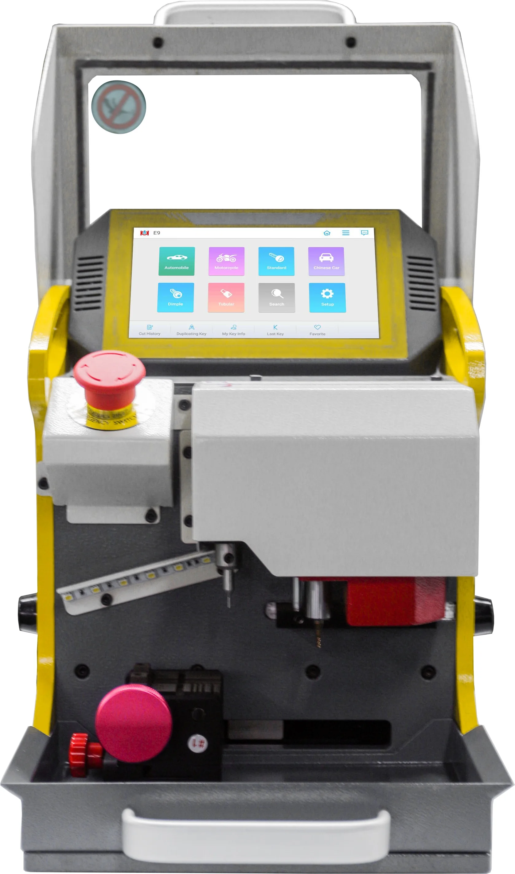 SEC E9 Key Duplicated Machine Update From Magic A9 Automatic Cutting drill machine car door keys locksmith tools | Инструменты