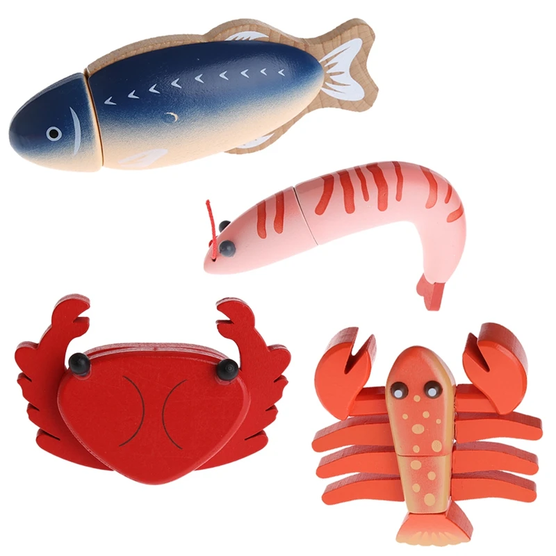 

Деревянная режущая море детская игрушка для детей