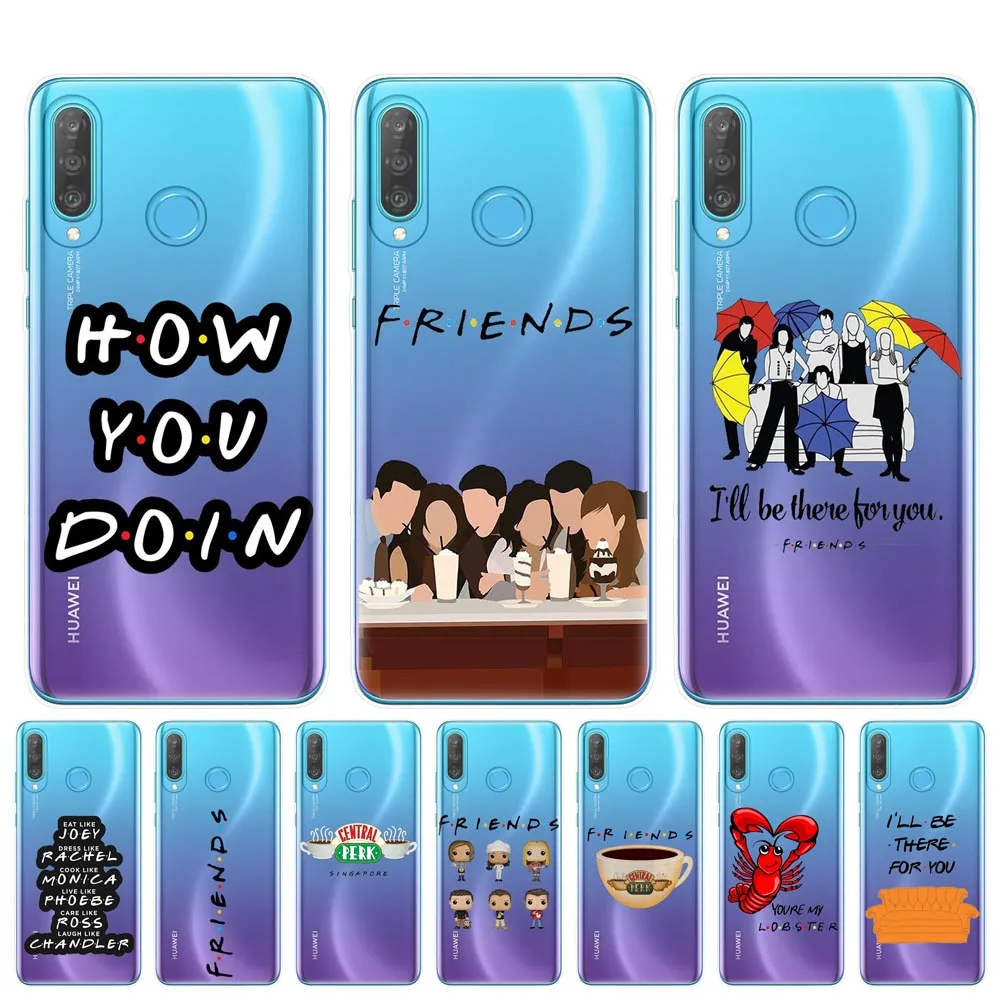 Чехол для телефона из ТПУ Huawei P30 P20 Mate 20 Lite Pro P10 P9 P8 2017|Бамперы| |