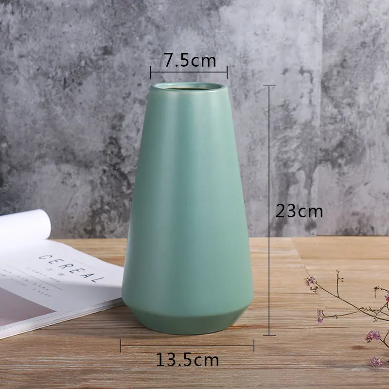 

Ozdobne For Vazen Decorativos Para Casa Jarron Decoracion Teraryum Vaso De Flor Home Decoration Accessories Modern Flower Vase