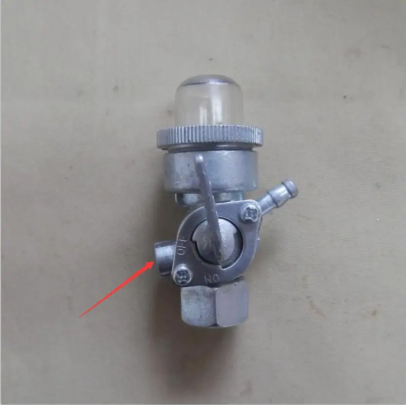 Single Nozzle Style G100 топливный клапан подходит HONDA G150 G200 кран топливного бака женский THEREAD M14* 1 мм кран - Цвет: Single Nozzle Style