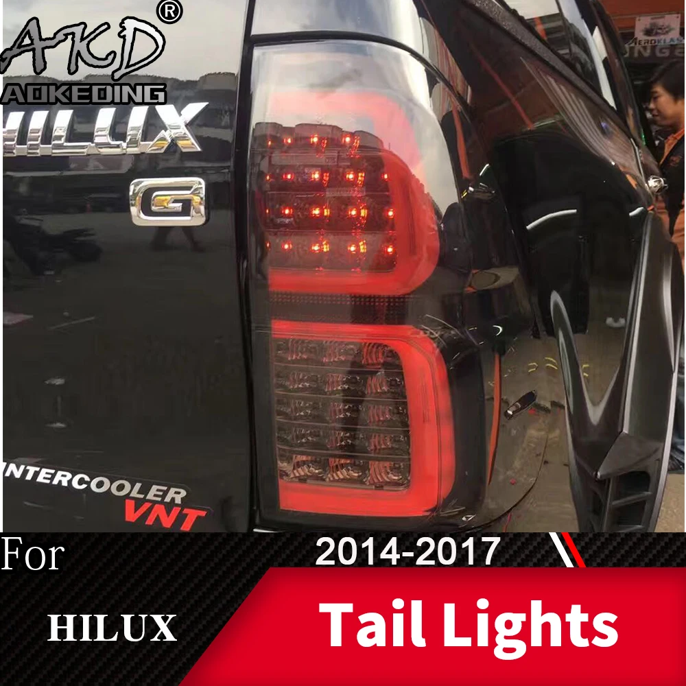 

For Car Toyota Hilux Revo 2014-2020 Tail Lamp LED Fog Lights Day Running Light DRL Tuning Car Accessories Tail Lights