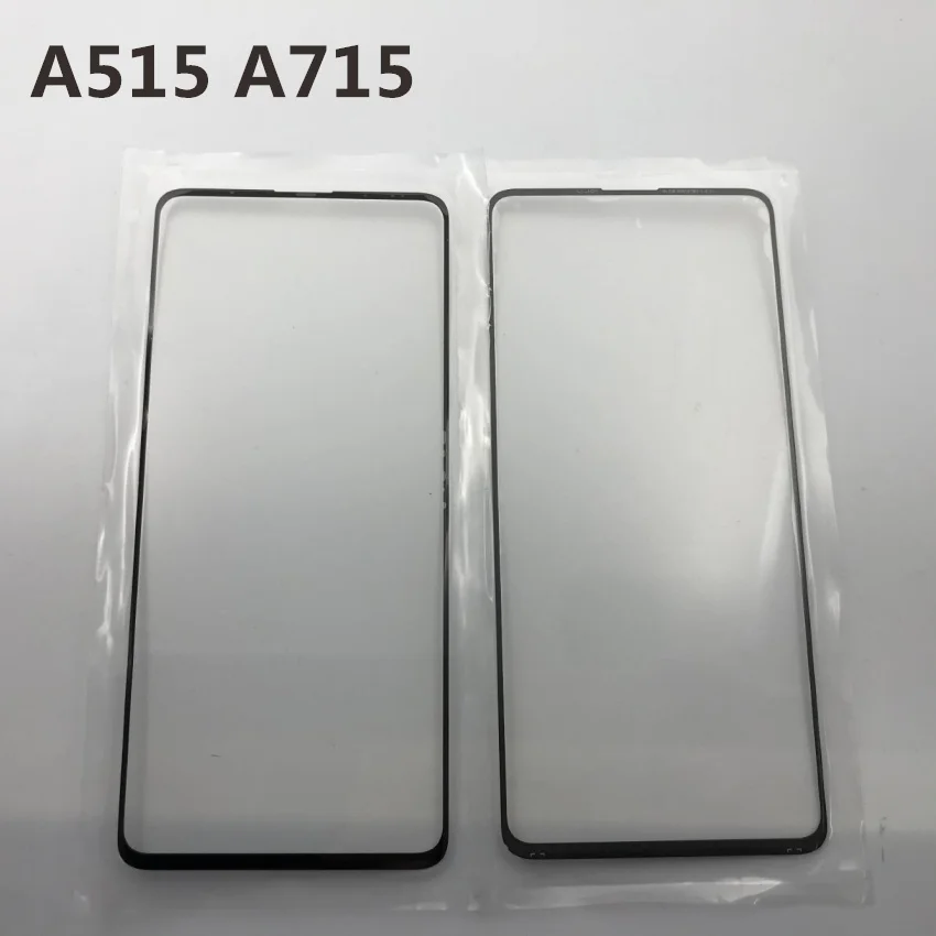 Сменное внешнее стекло для Samsung Galaxy A5 A515 A515FD A7 A715 A715FD сенсорный ЖК-экран |