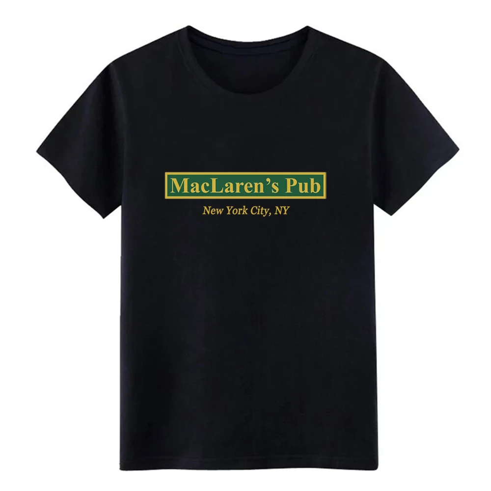 Мужская футболка MacLaren s Pub New York How I Met Your Mother индивидуальная европейский размер S 3xl