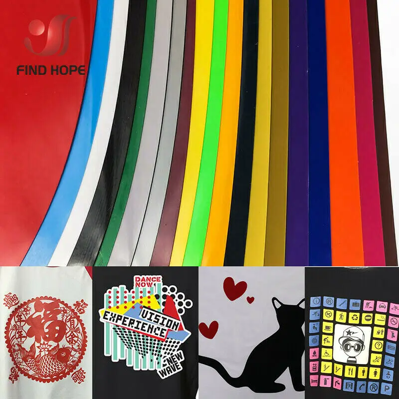 20 шт. Термотрансферная виниловая плёнка для футболок и текстиля|Декоративные