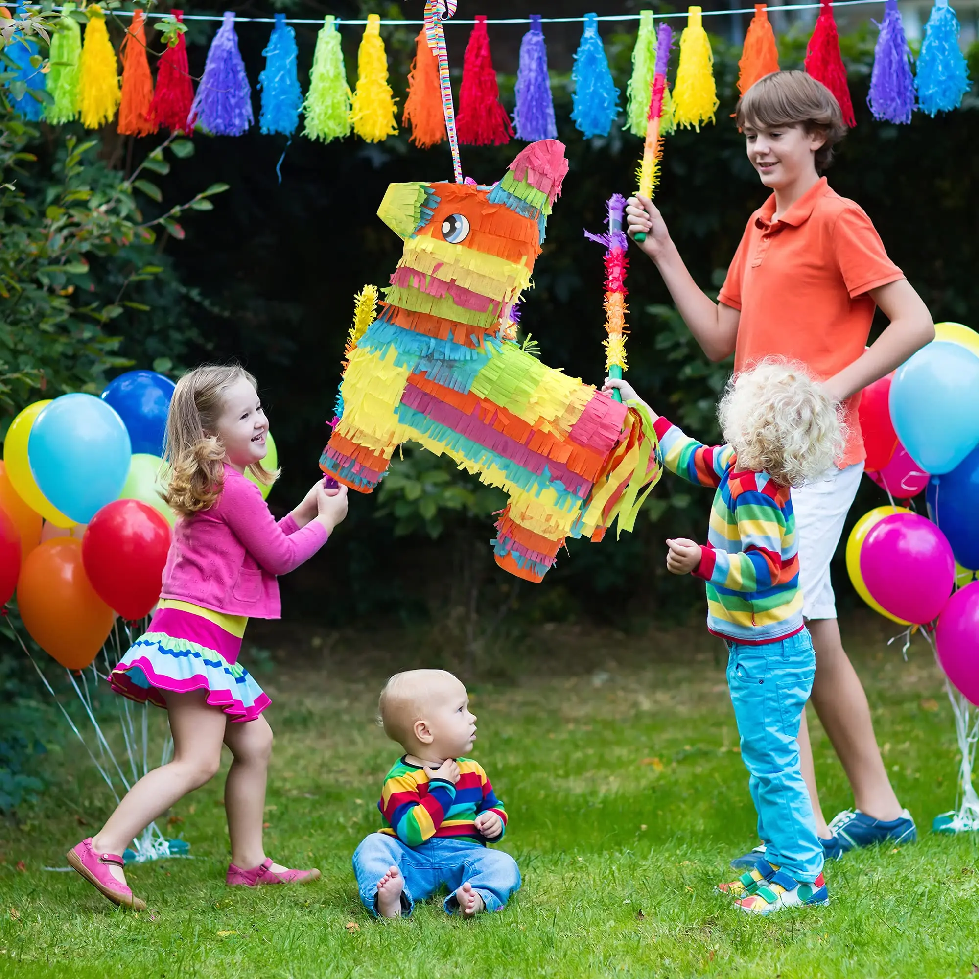 

Мексиканское украшение Pinata Five De Mayo Donkey Pinata для детей день рождения вечеринка праздник Тако товары для вечеринки Luau фото реквизит