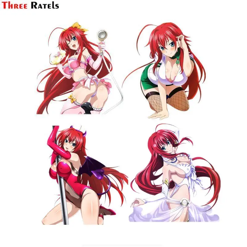 Наклейка на автомобиль Three Ratels FC570 Rias Gremory аниме сексуальная девушка наклейка