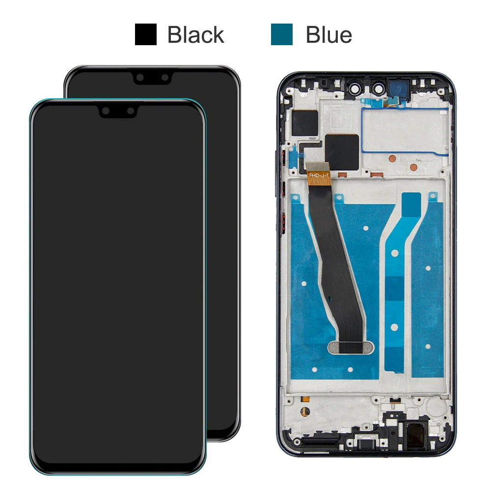 Y9 2019 сенсорный экран для Huawei ЖК рамка Enjoy 9 Plus JKM LX1 LX2 LX3 в сборе|Экраны мобильных