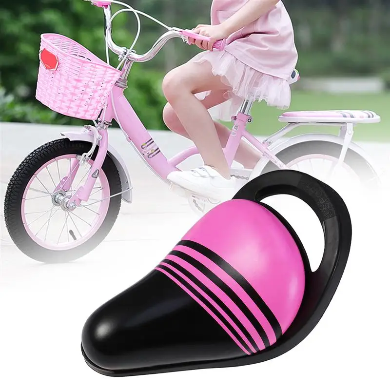 Седло для детского велосипеда толстое широкое губчатое велосипедное седло