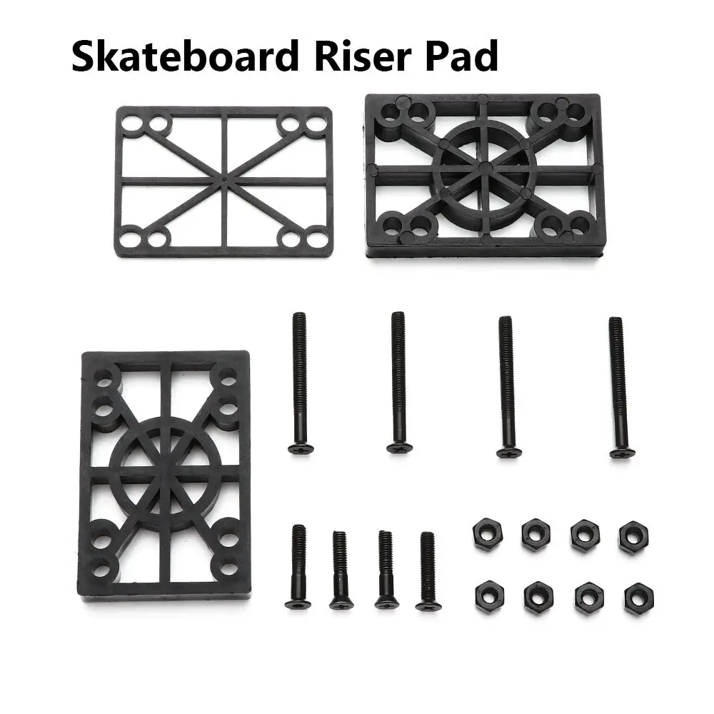 

Quality Soft Hardware Long Board Dance Boards Parts Silicone Gasket Skateboard Riser Pads Super Shock-absorbing Pad