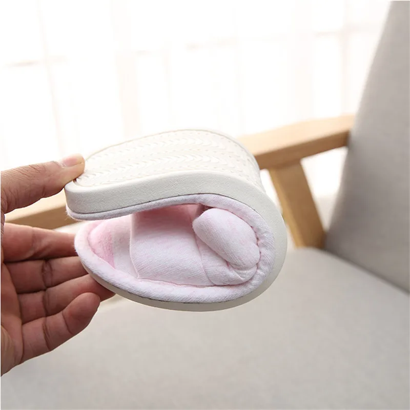 women indoor slippers anti slip lovers home flax slipper 2021 spring summer shoes woman men house floor cotton slides sh12281 free global shipping