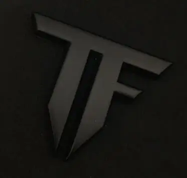 black Супер качество TF буквы бар трансформаторы цинковый сплав автомобильный Стайлинг Реконструированный эмблемный знак 3D наклейка автомобильная популярная марка для спортивного автомобиля - Название цвета: black