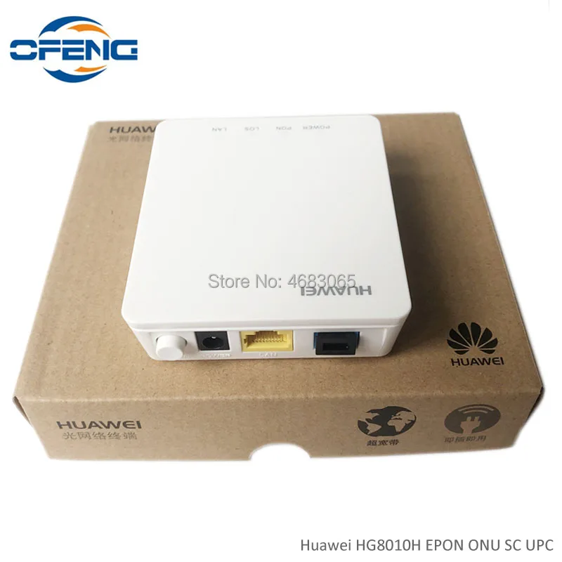 Горячая продажа Huawei EPON HG8010H SC UPC интерфейс ftth ont модем 1GE порт epon onu для